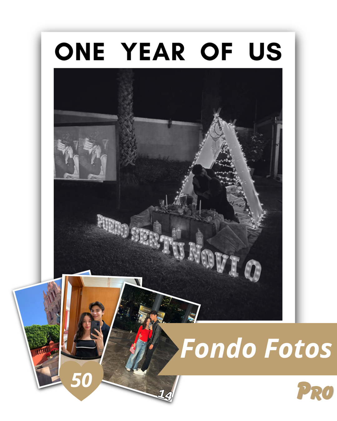 Álbum Fondo Fotos - PRO 50 Estampas
