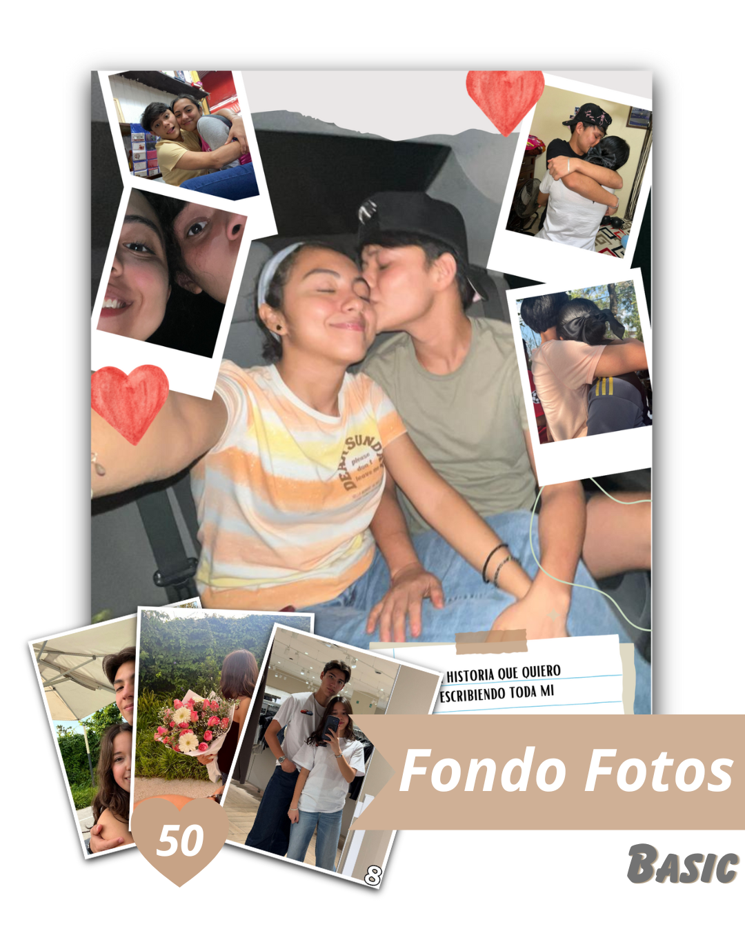 Álbum Fondo Fotos - Basic 50 Estampas