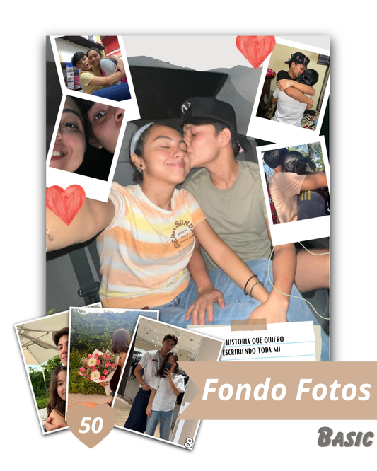 Álbum Fondo Fotos - Basic 50 Estampas