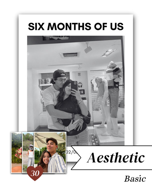 Álbum Aesthetic - Basic 30 Estampas