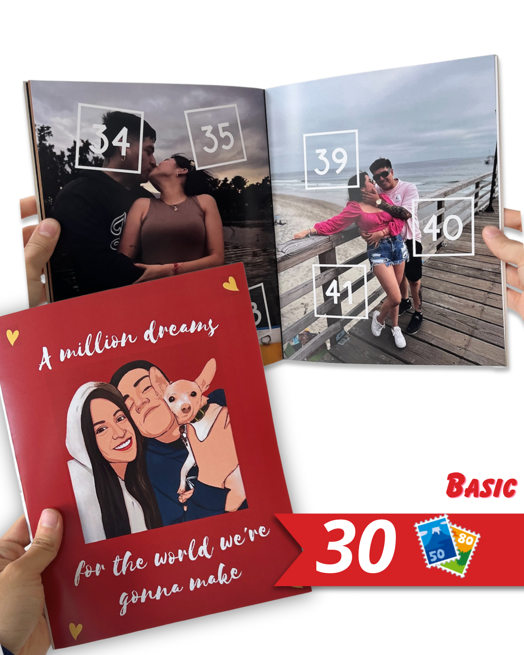 Álbum Fondo Fotos - Basic 30 Estampas