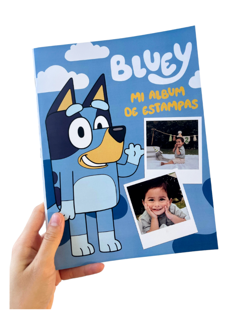 Álbum 50 Estampas "Bluey"