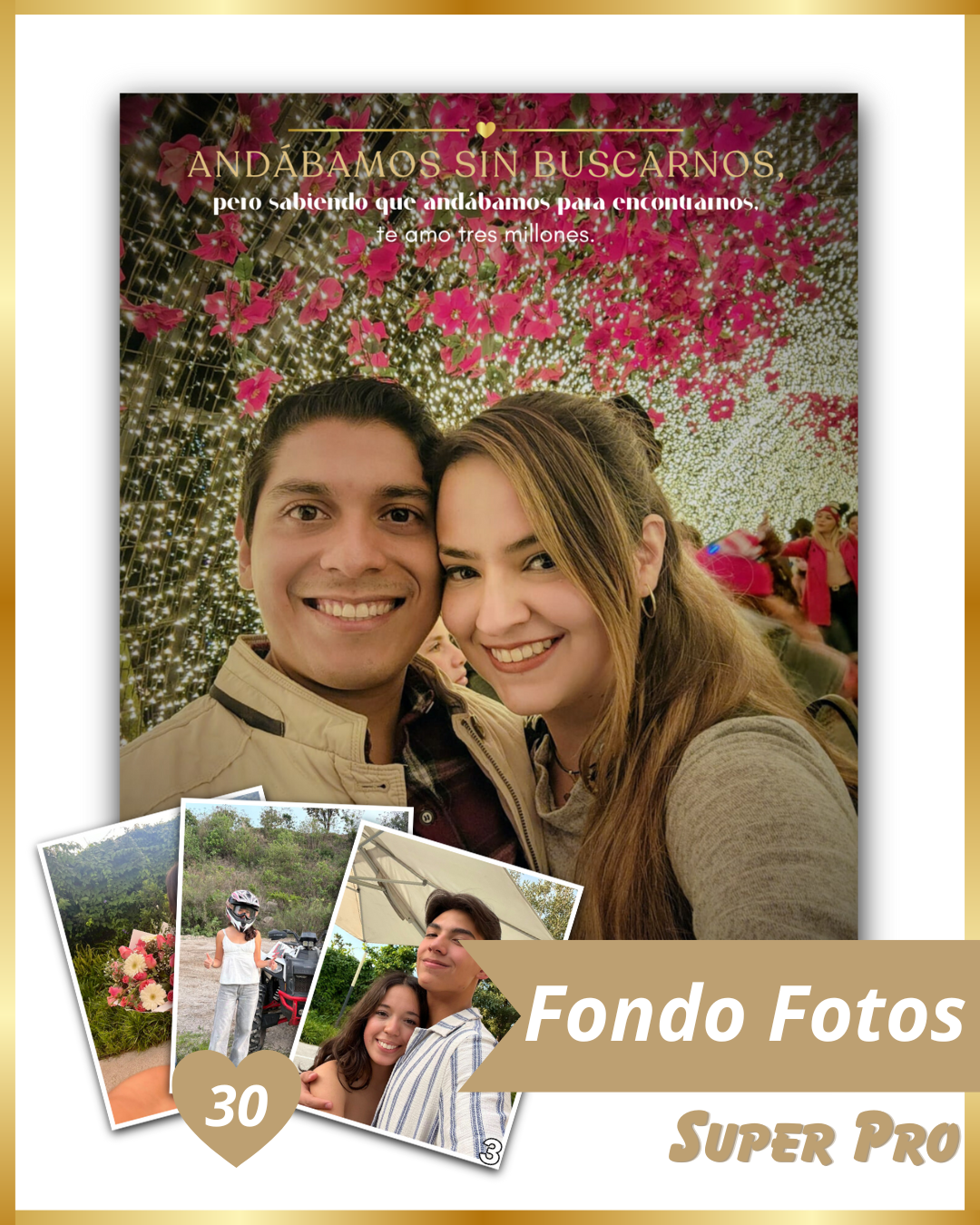 Álbum Fondo Fotos - SUPER PRO 30 Estampas